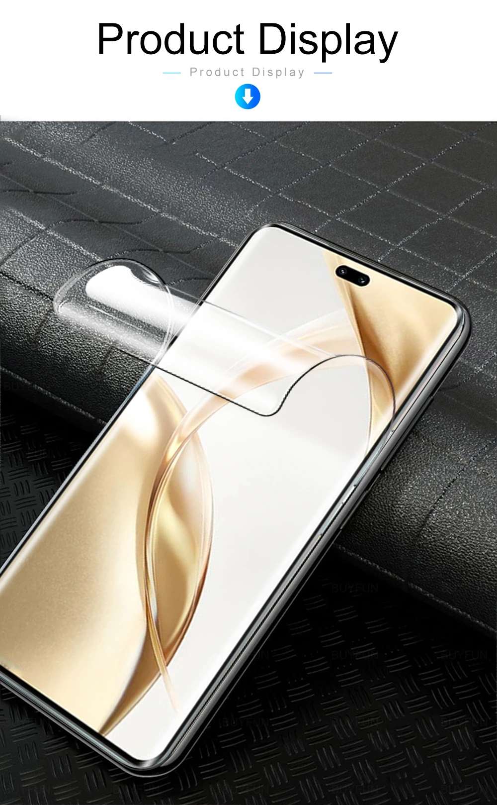 Honor 200 Pro Anti-Scratch Hydrogel Screen Protector, 2-Pack