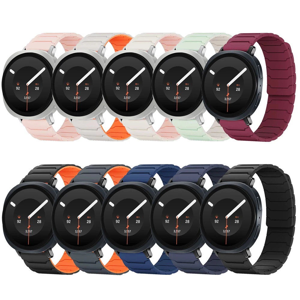 Magnetic Silicone Sports Strap Bracelet