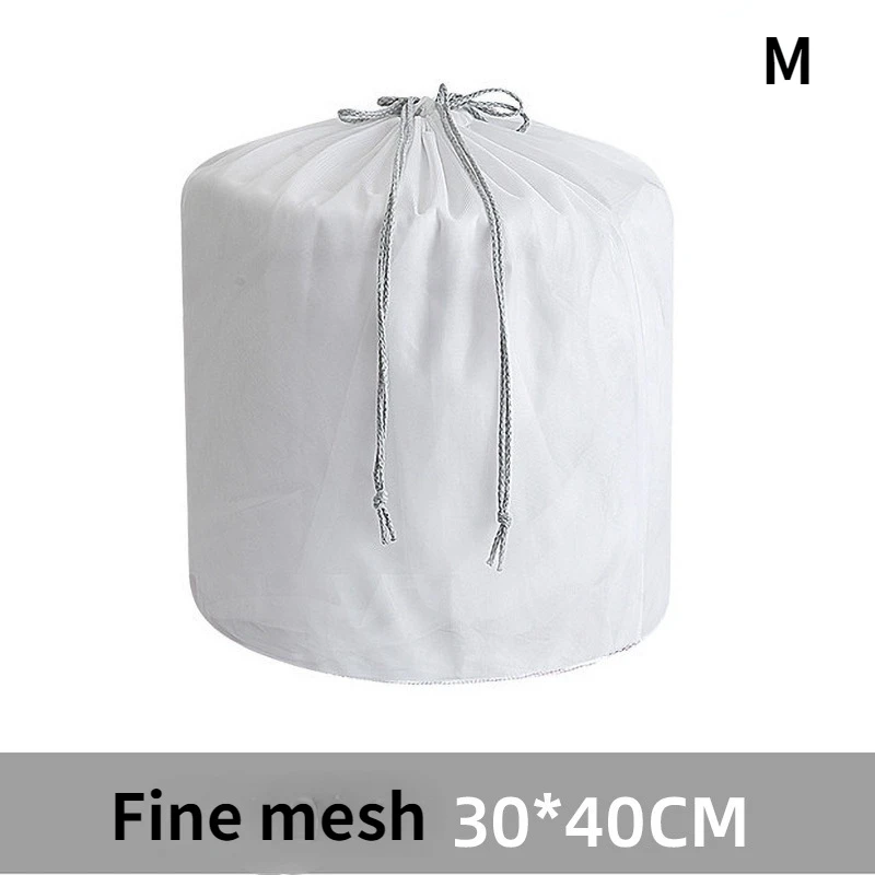 6 Size Drawstring Laundry Bag Clothes Bra Underwear Foldable Mesh Wash Bag Household Classified Clothes Laundry Care Organizer 6
