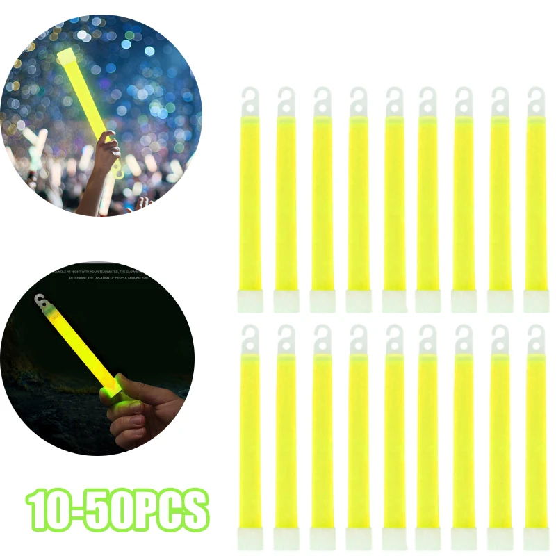 1050pcsGlowingStickMilitarySurvivalKitUltraBrightEmergency