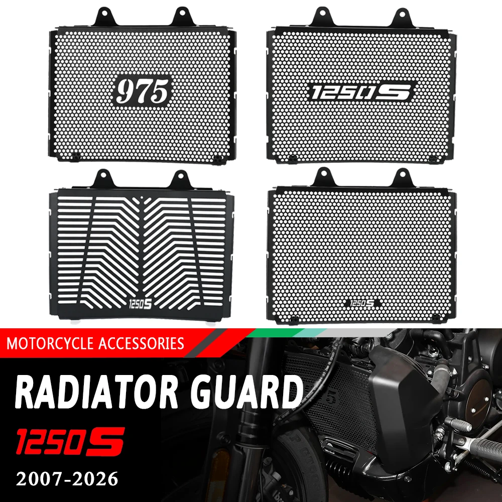 Rh975 Radiator Protection RH975 Nightster /Special 975 Motorcycle Radiator Guard Grill Cover ...