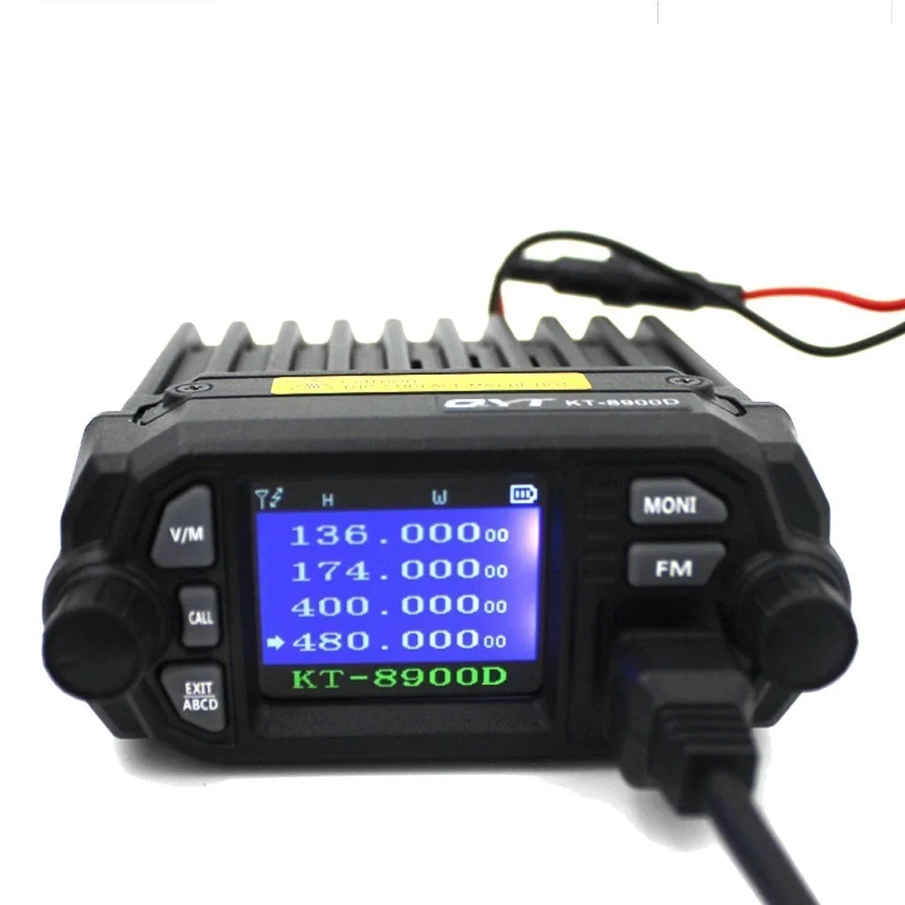 New!!! 12+ KT-8900D 25W Dual band Quad Display 136-174&400-480MHz Large LCD Display Mobile Radio KT8900D 3