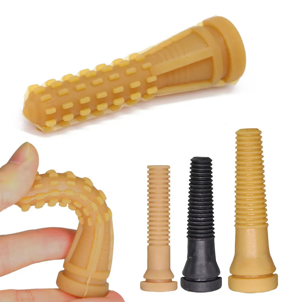 Chicken Hair Plucker Natural Rubber Fingers Duck Plucking Hair Removal Stick For Poultry Geese Slaughter Depilator 20-100PCS 62-93mm
