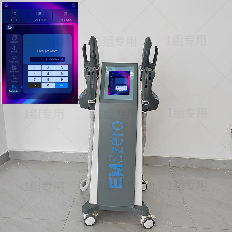 EMSzero RF 6500W HI-EMT Slimming Machine Muscle scuplting EMSZero CE Certification Optional Pelvic Cushion