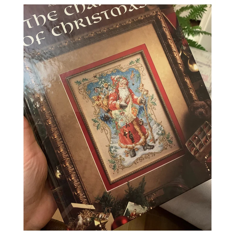 Top Quality Beautiful Counted Cross Stitch Kits Santa Claus Christmas Gifts Diy Embroidery Needlework
