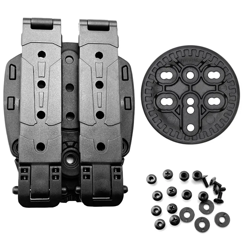 Knife Scabbard Folding Knife Accessories 3 Types CNC Tactical Tek-Mount Quick Connect Mounting System Knife Sheath Holster Clip Equipment Tek-Lok