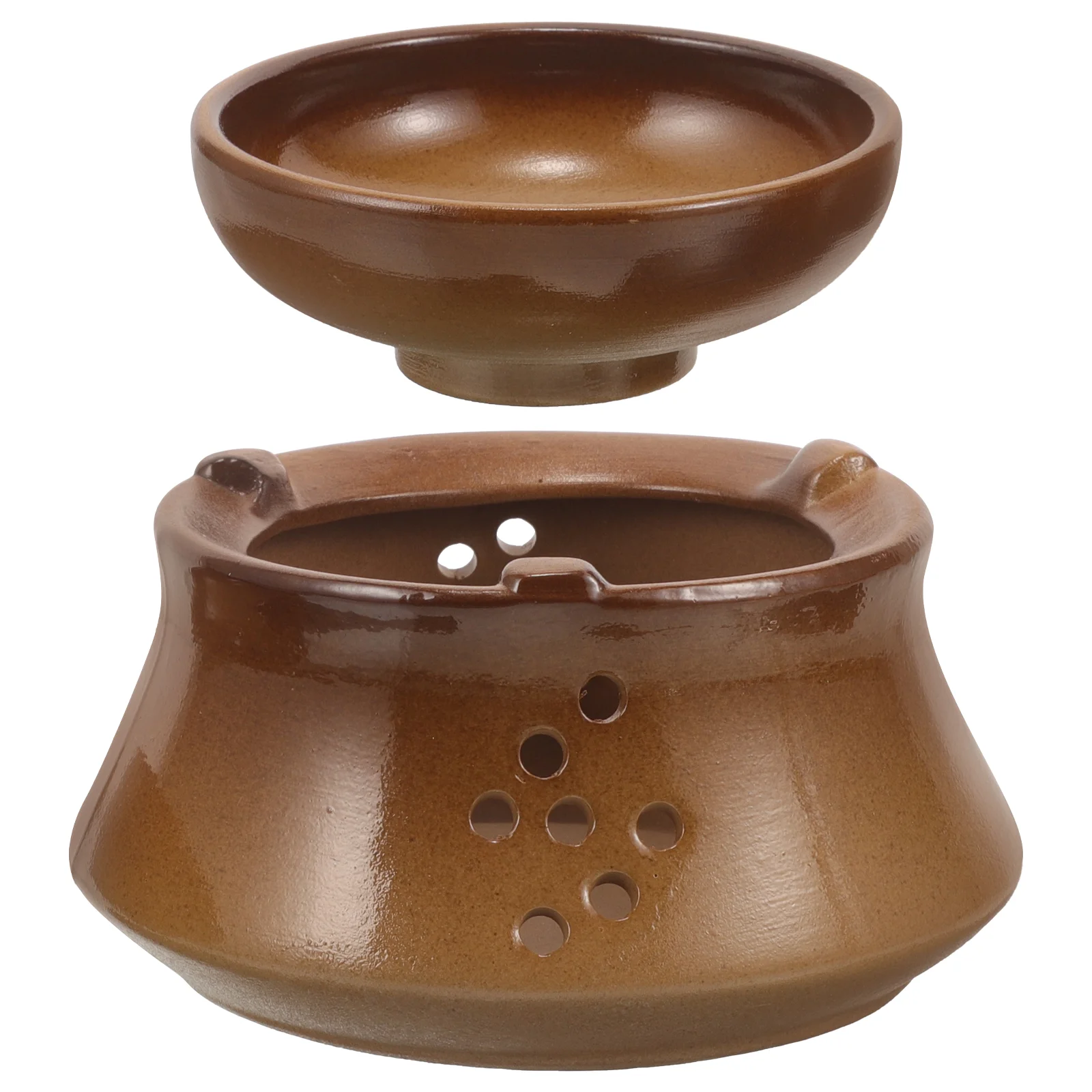 

Ceramic Tea Warmer Tea Heater with Cup Ceramic Heated Tea Warmer with Tea Cup