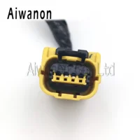 ชุดสายไฟกันน้ำ 1 ชุด 4 ขา สำหรับเบาะนิรภัยรถยนต์ พร้อมปลั๊กต่อสายไฟแบบตัวผู้และตัวเมีย 4