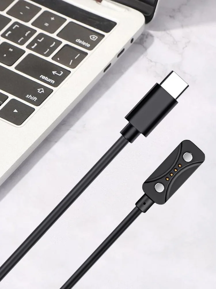 Portable 1M USB C Charging Cable with 5V Power Adapter