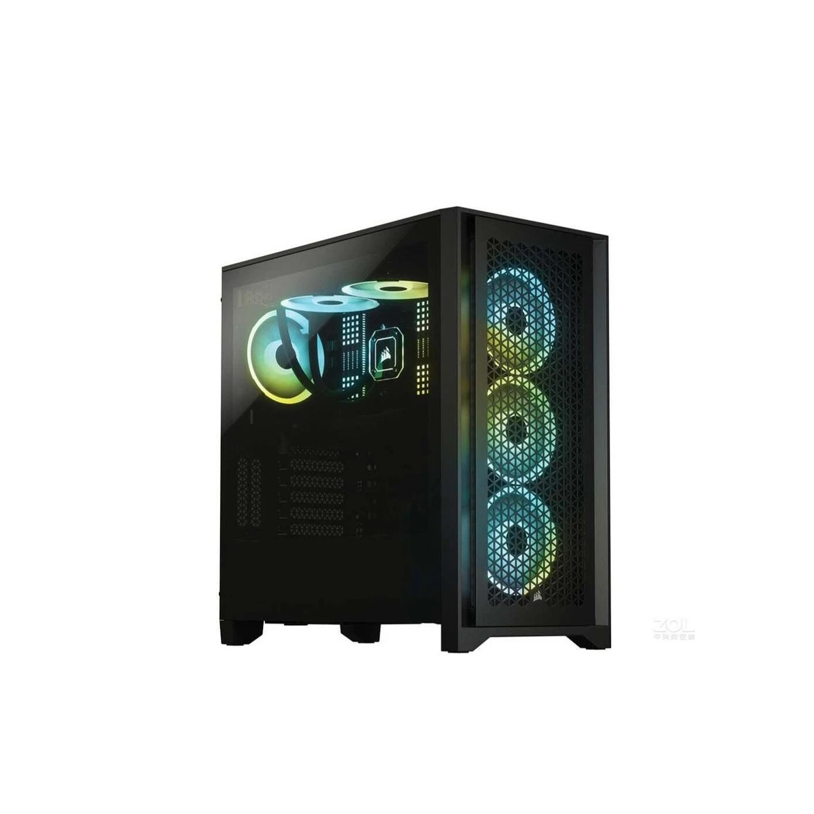 New pc case cors air 4000d airflow black ATX Tower Case PC Gaming CASE 1