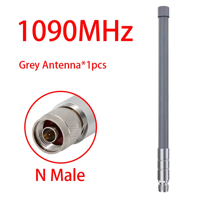 GIZONT 1090Mhz 안테나 실외용 유리 섬유 SDR 안테나 8DBi N Male RTL-SDR 라즈베리 파이 항공기 FPV DVB-T ADS-B 수신기용