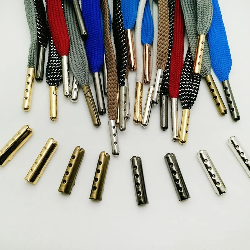 10PCS Women Men Shoe Lace Tips Replacement Head for Shoestrings Bullet  Aglets Round Accessories for DIY Shoelaces 4 styles - AliExpress