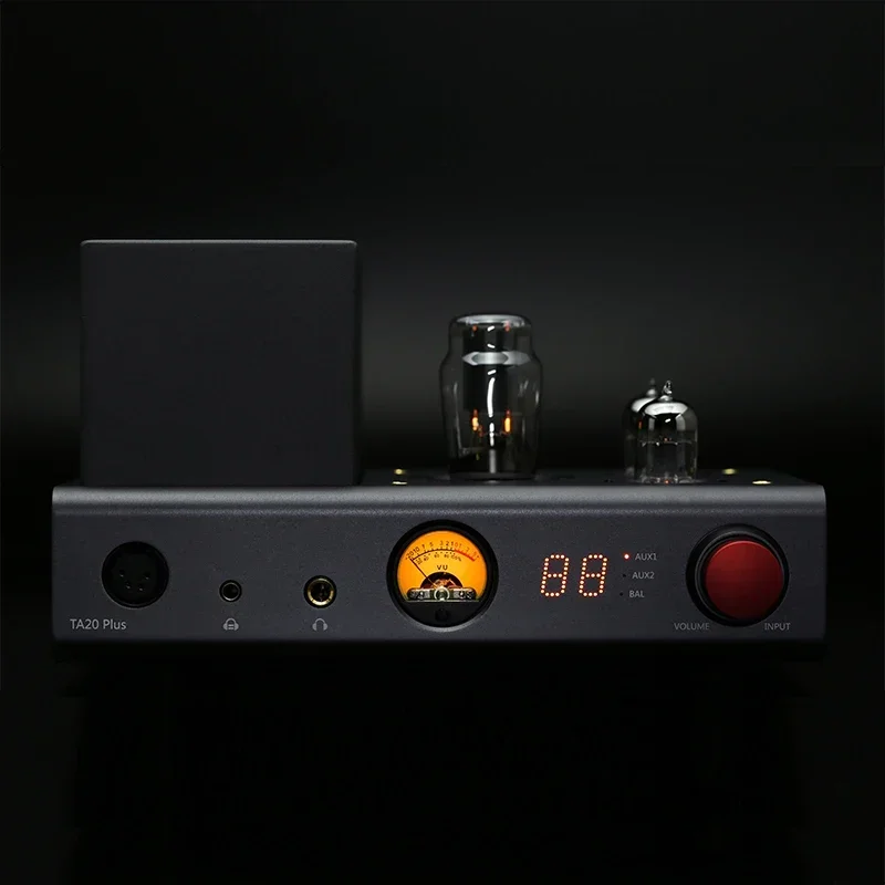 XDUOO TA20 PLUS Decoder Balanced Tube Headphone Amplifier Classic A AMP 2000mW Output Power Dynamic VU Meter TA20