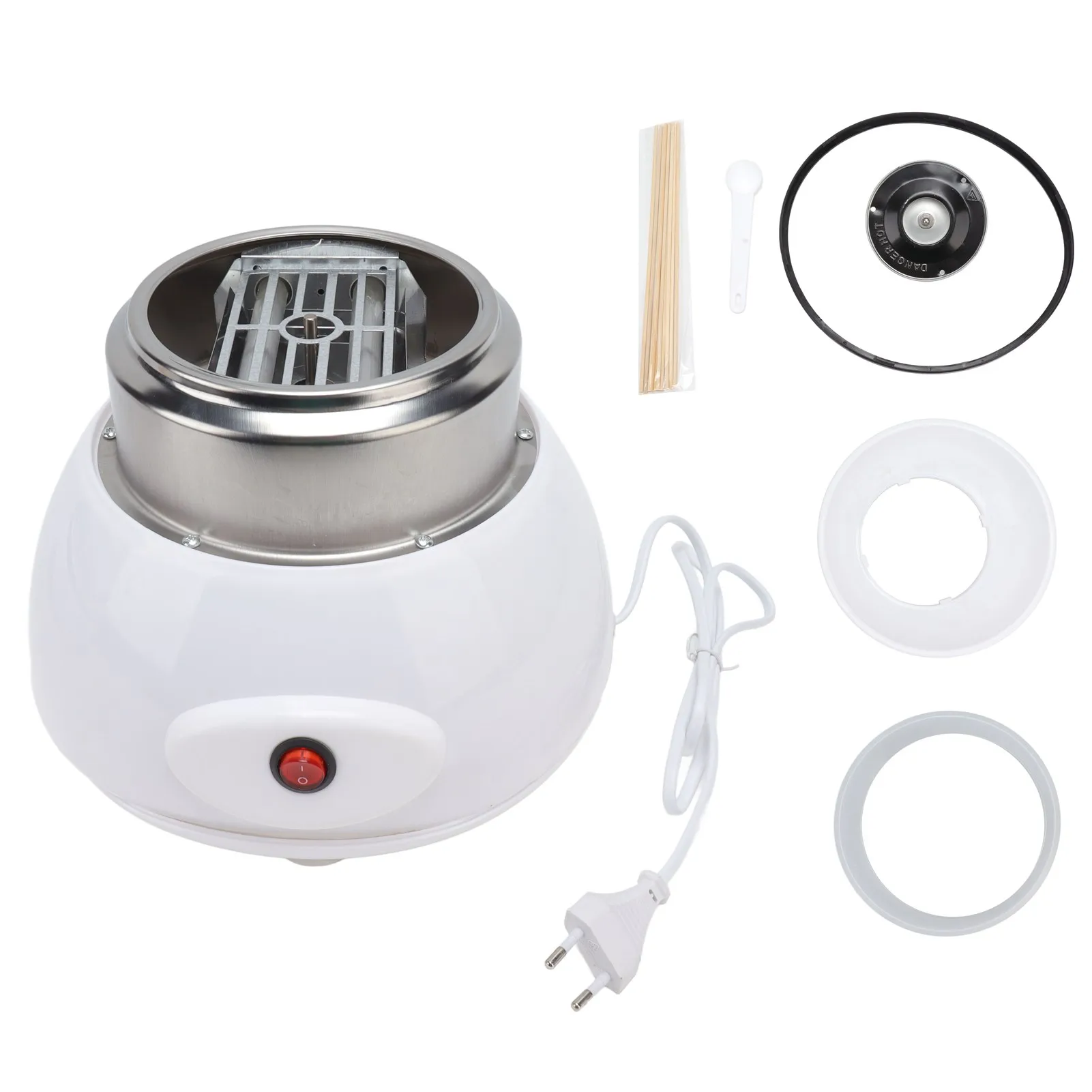 Maker Candy Floss Maker Low Noise Rapid Heating Automatic Explosion Proof EU Plug 230V for Home