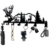  Family entryway home wall key holder metal keys organizefor mount hanging key rack hooks hallway decor 1