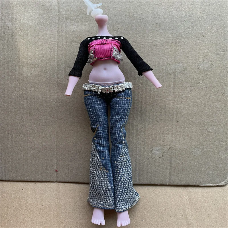 Barbie Doll Clothes Doll Clothes Doll Clothes Accessories Doll Accessories Doll Clothing Set Monstering High Doll Clothes Outfit Personality Dressing DIYDecors Handmade Slim Accessories