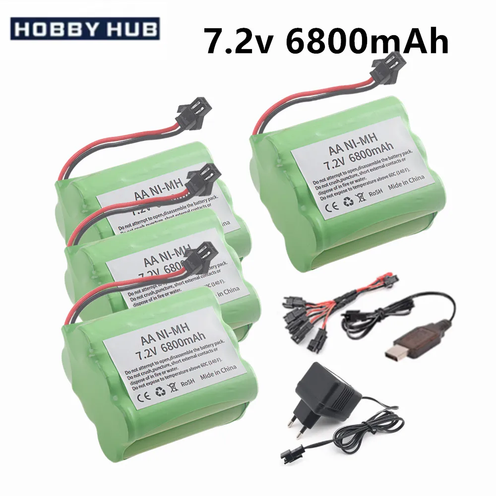 Chargeur RC 1S 3.7V LiPo 2.6A 6 ports USB pour batterie drone