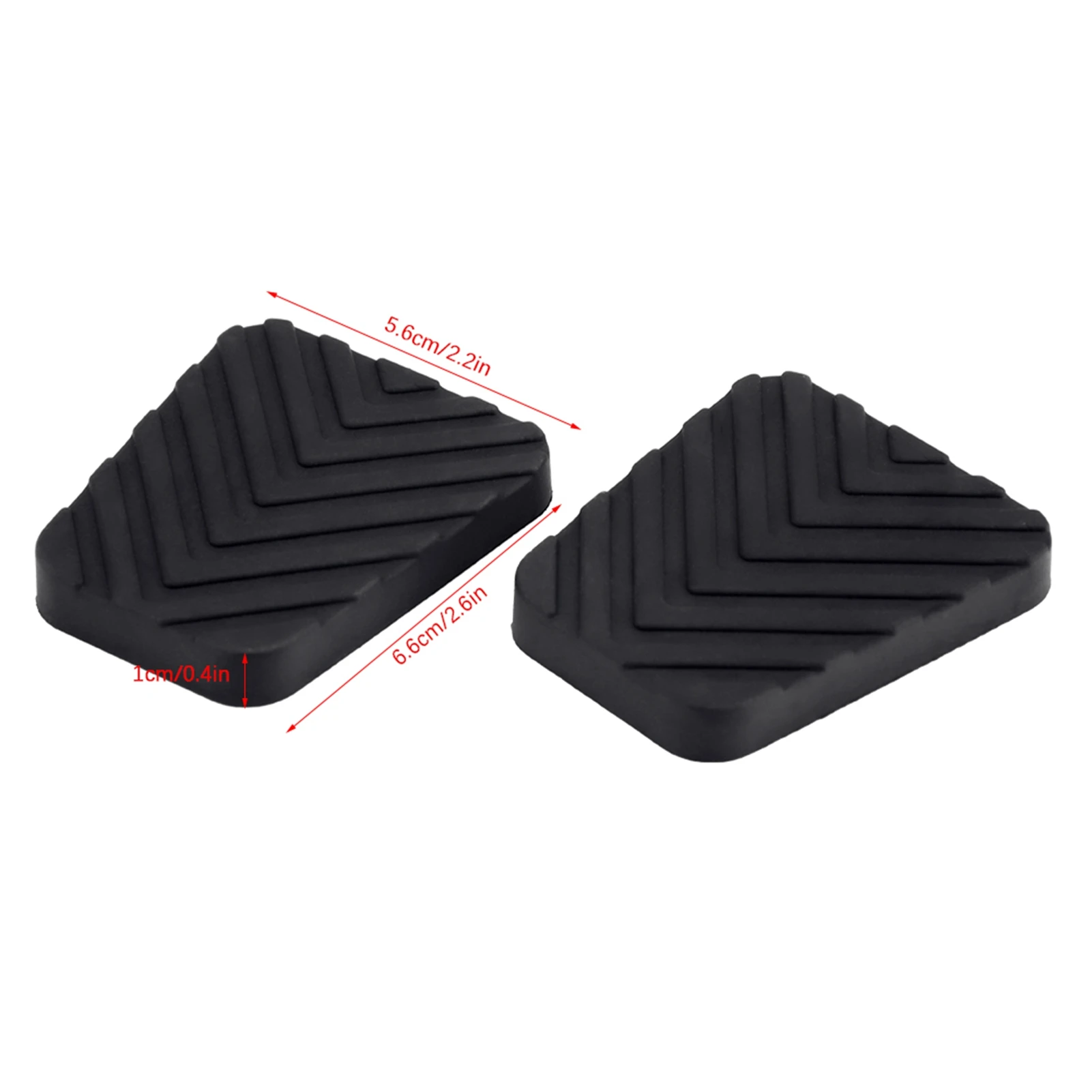 1 Pair Of Auto Brake Clutch Pedal Rubber Pad For Accent Tucson Tiburon 3282536000