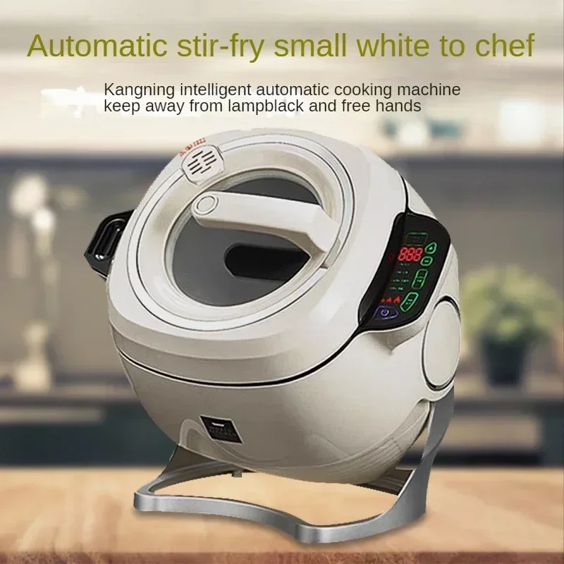 Automatic Smart Frying Robot Home Cooking Machine Lazy Person Frying Pot Cooking Machine Thermomix Robo De Cozinha רובוט חכם