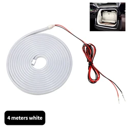High Brightness 12V DIY LED Interior Light Strip (4M White light)