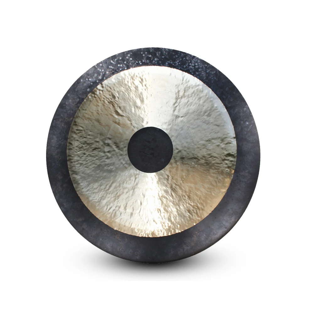 8 inch Bronze Gong with Mallet Handmade Chau Gong Percussion Instrument