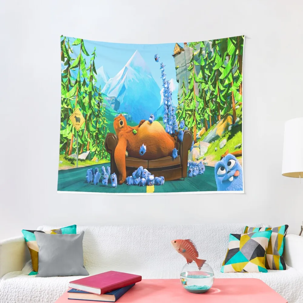 

Lemmings Tabodi And Grizzy characters super, fun, adventures Lemmings Tabodi And Grizzy Tapestry Decoration For Home