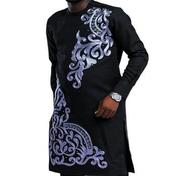 Chinedu Embroidered Long Sleeve Outfit