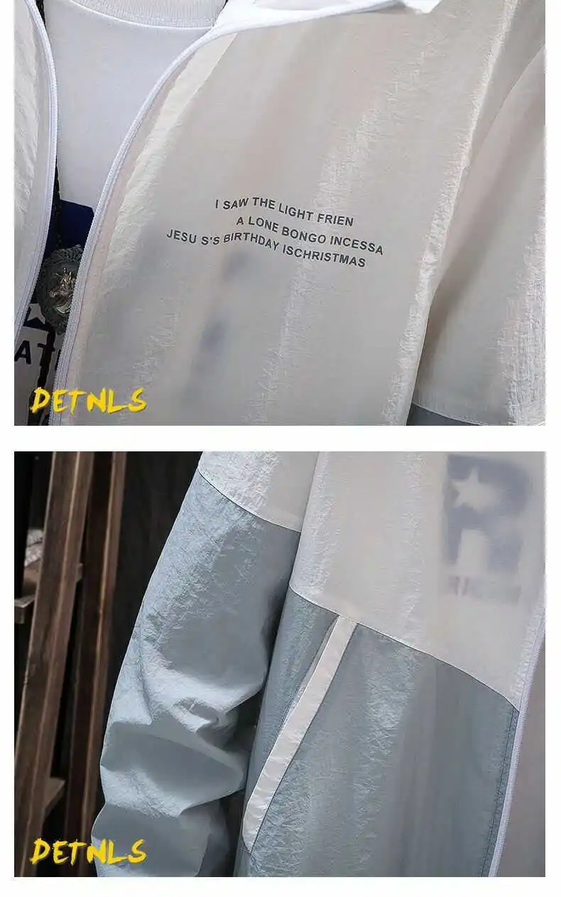 Korean Style Sun Protection Hoodie Jacket for Men Thin Breathable UV Shield Outdoor Windbreaker Fishing Hiking Sun Jacket Unisex