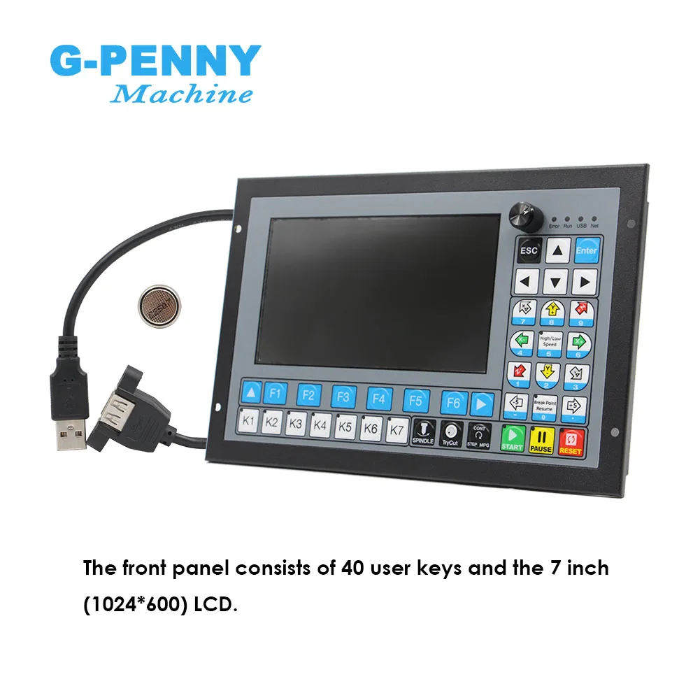 Laser Engraving Controller CNC Router Parts DDCS Expert Standalone Motion Controller USB Interface