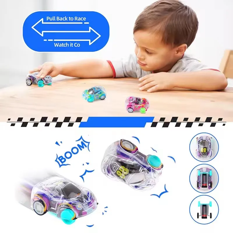 Mini Pull Back Cars 12/24Pcs Racing Toys For Kids Birthday Party Favors