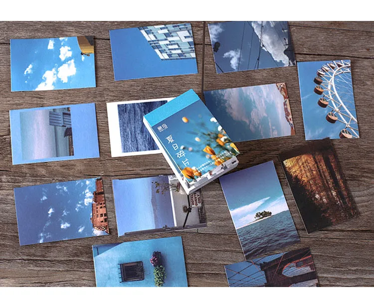 50 Stück INS Stick Etiketten Aufkleber Buch DIY handgemachte Scrapbooking Material Planer Tagebuch Album Bastelbedarf – Detail 9