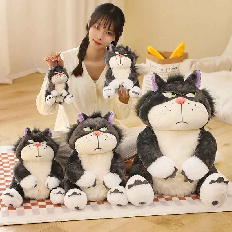 26Cm Lucifer Cat Plush Toys Kawaii Cat St￭ Animal Plush Doll...