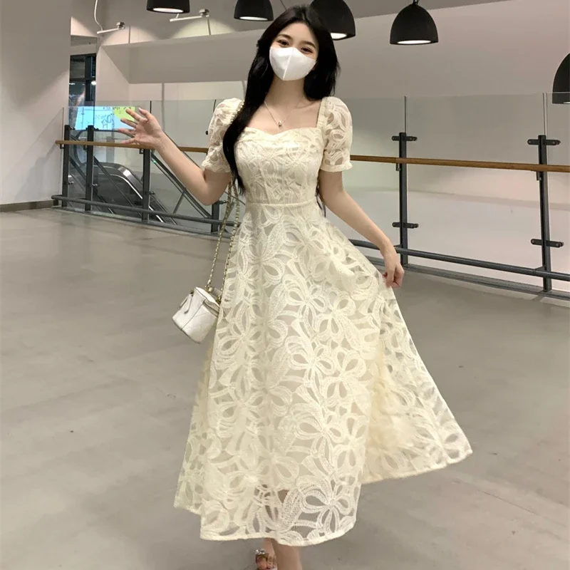 French-style 2026 New Pretty Women's Summer Short Dress C7724