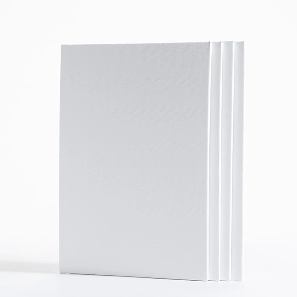 Canvas Board For Painting Cotton Blank Primed White Suitable For Gouache Watercolor Acrylic Oil Painting Art Supplies HB-03 5pcs