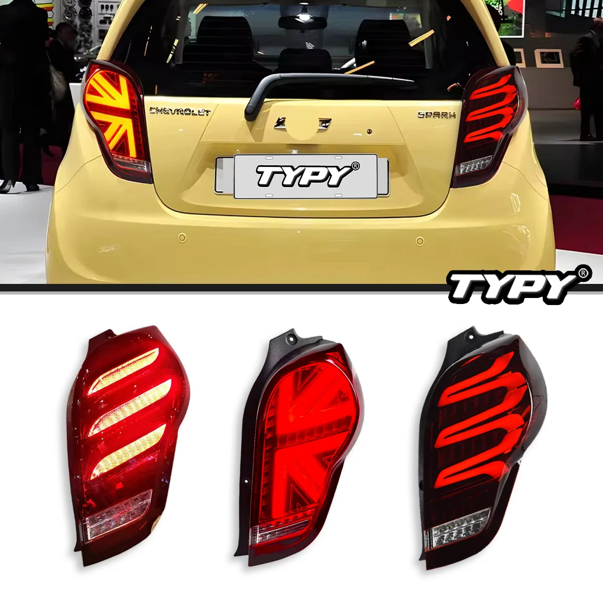 Typy Car Lights For Chevrolet Spark Taillight 2011 2014 Led Projetor 