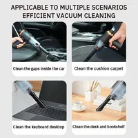 Wireless Car Vacuum Cleaner Cordless Handheld Auto Vacuum High-power Vacuum Cleaner For Home Office Car 2