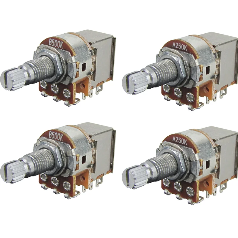 Aria Pro II Bass Set Di 3 Potenziometri A250K B250K Per Chitarra - Foto 8