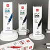 Deli 20Pcs/lot Gel Pen Refill 0.5mm Ink Black Red Blue Colors Refills Writing Signature School Stationery Supplies Pen Core Gift 2