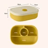 Baby Food Storage Silicone Lunch Box For Babies Kids Bento Box Portable Baby Food Storage Container BPA Free Stuff For Babies 5