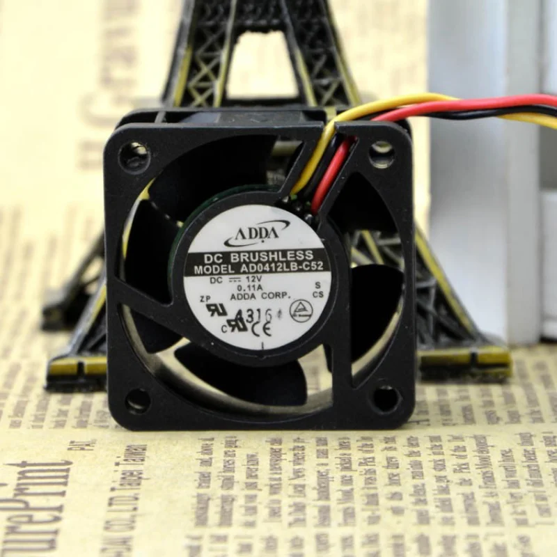 Ad0412lb-C52 4020 Dc12v 0.11a переключатель охлаждающий вентилятор Ad0412lb