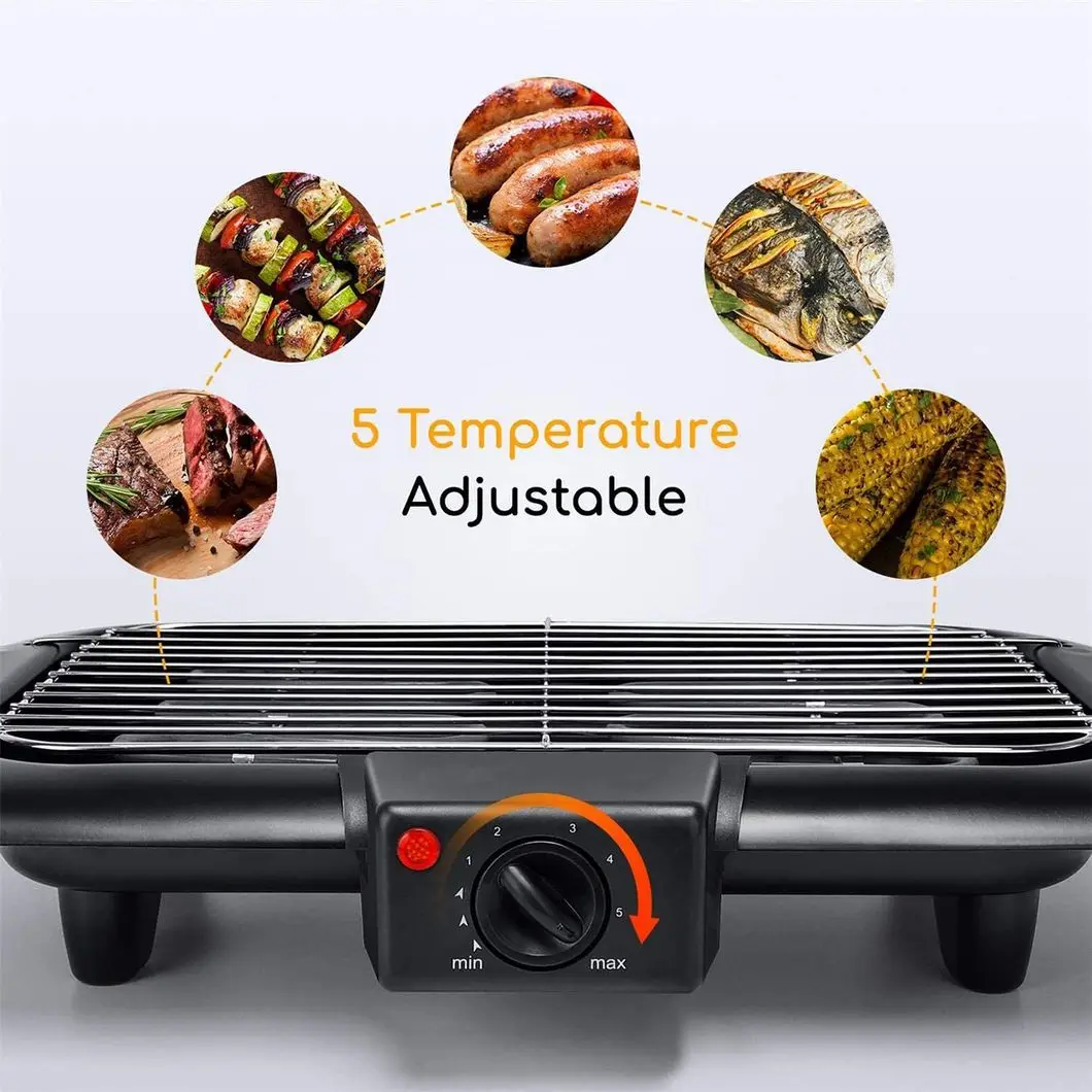 High Performance Electric Smoker BBQ Grill Commercial Electric Barbeque Grill Machine