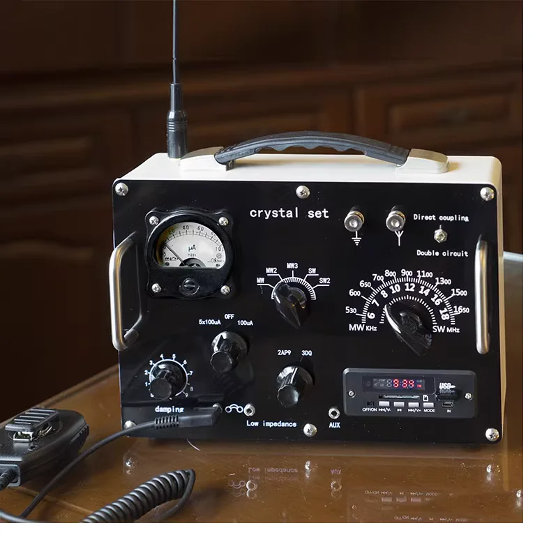 

Минеральная магнитола в стиле ретро практичная минеральная машина средней и короткой волны минеральная магнитола