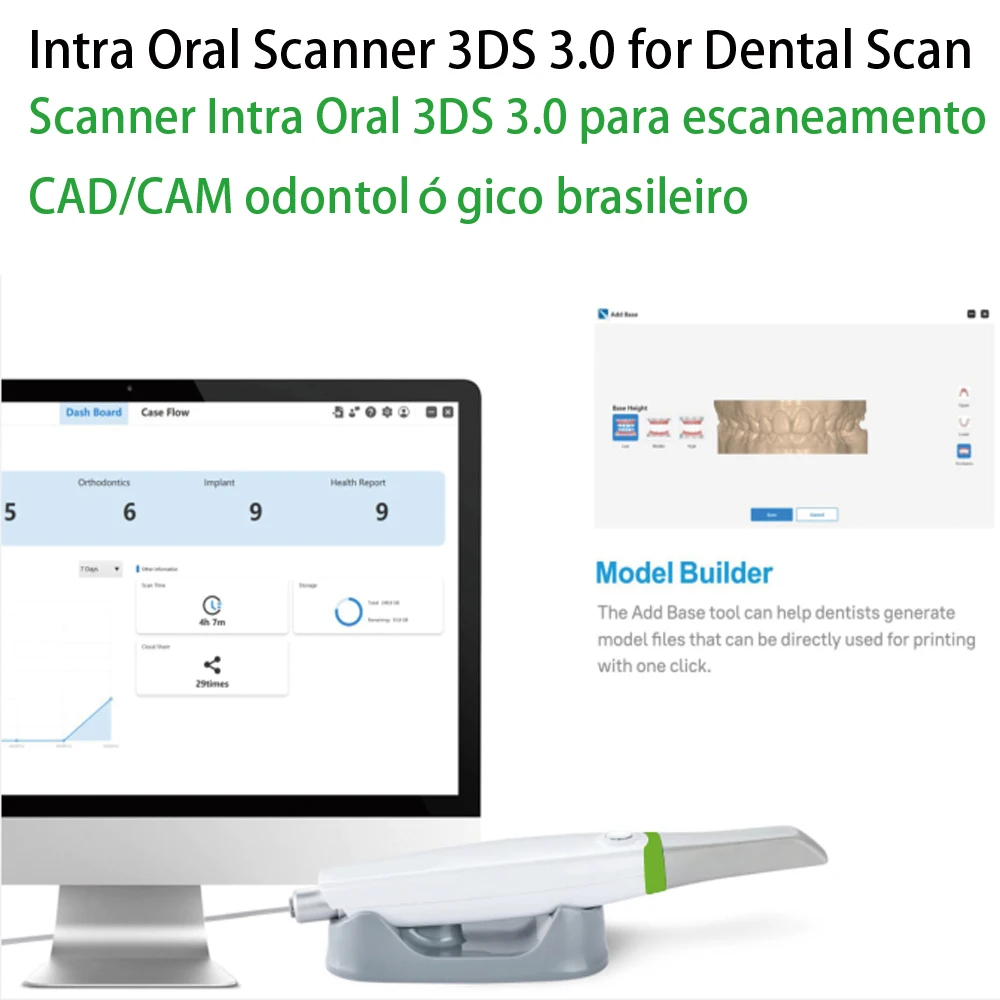 Esc-ner-Intraoral-Dental-Digital-Runyes-interfaz-de-Software-portugu-s ...