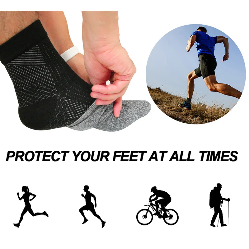 Plantar Fasciitis Compression Socks for Women Men Heel Ankle Pain Relief Care Protectors Shoes Insert Sport Foot Soft Pad Sleeve