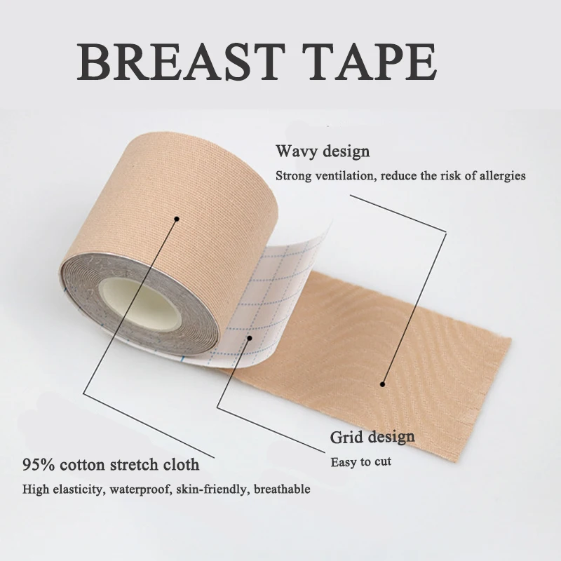 Brassybra® is an invisible breast tape (boob tape) that lifts