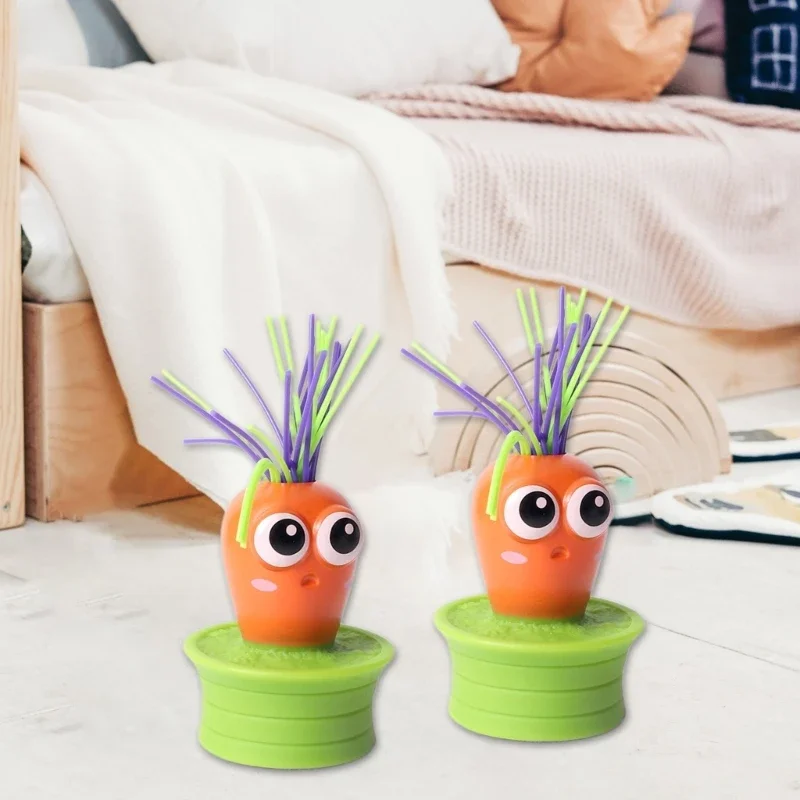 

Pull Hair Toy Screaming Carrot Hair Pulling Toy Holding Sensory Toy Pressure Release Toy Hair Pulling Funny Gift