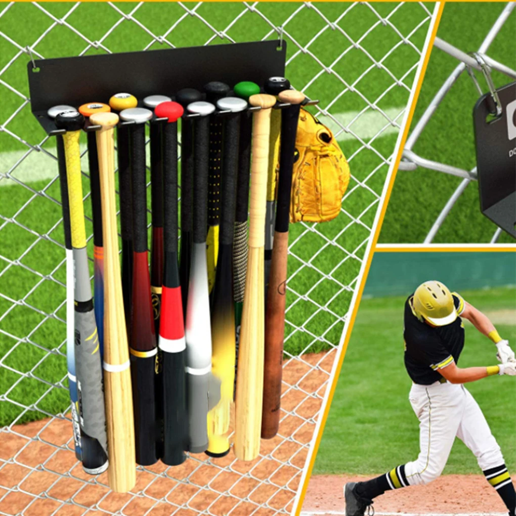 

Gym Equipment Organized With Easy-to-Assemble Storage Hanger Rack Wide Application Multifunctional black 6 slots