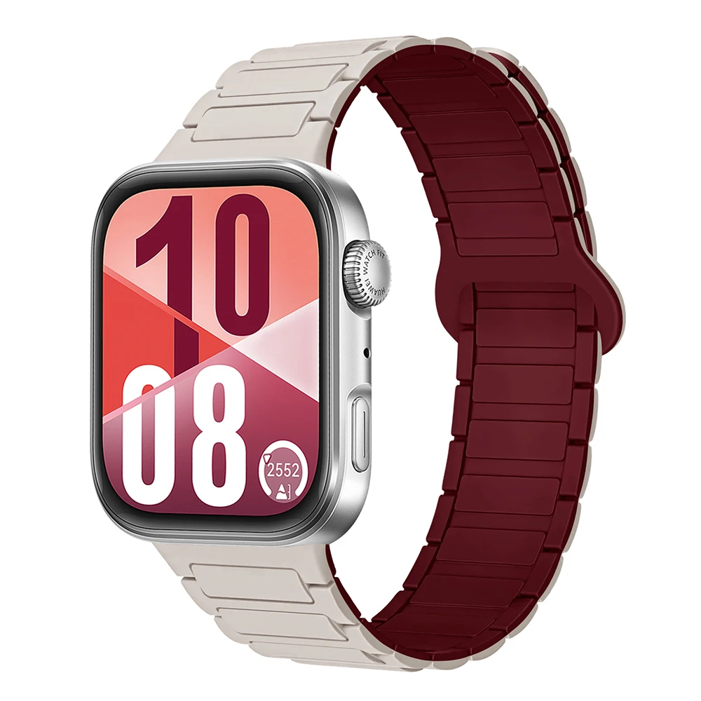 Magnetic Loop Silicone Replacement Strap for Huawei Watch Fit – Premium Bracelet Accessory