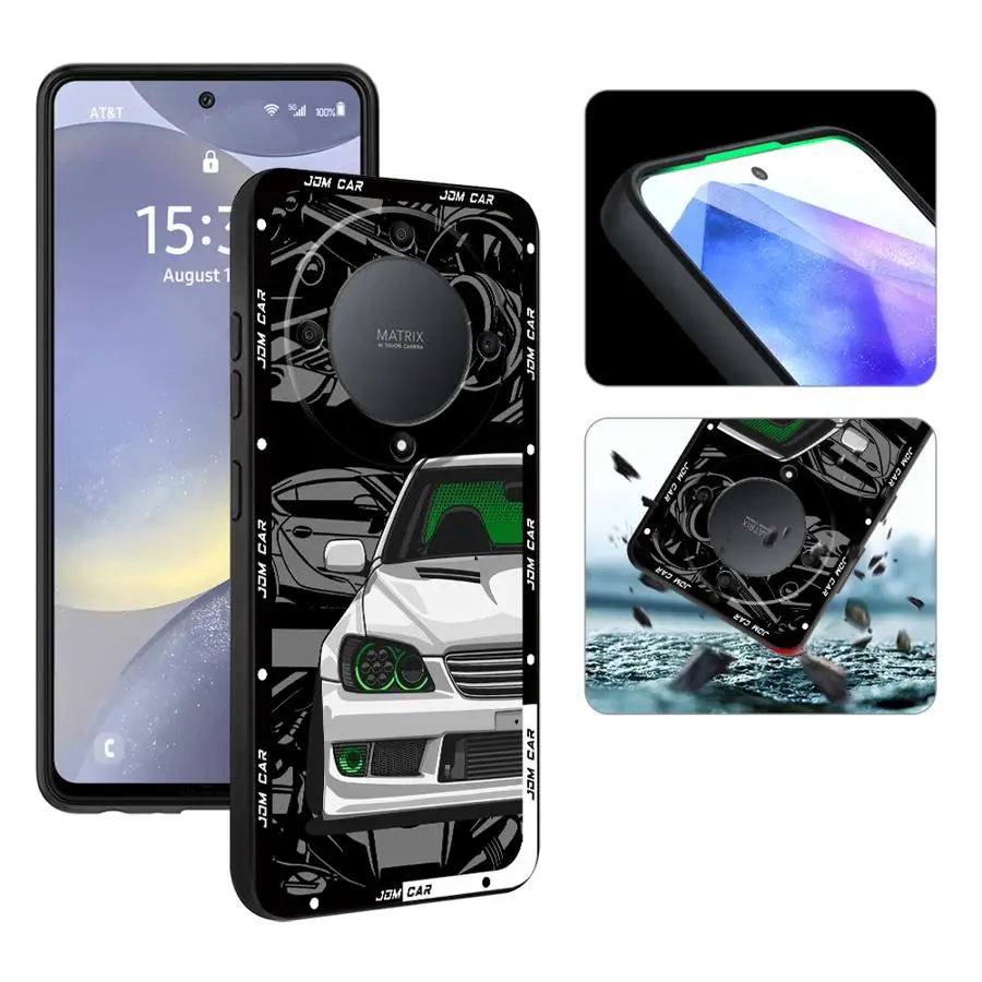 Soft Shell Case with Japan JDM Sports Car Design