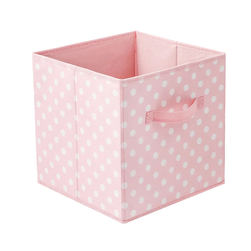 Box For Toys Cube Folding Fabric Storage Box Clothes Storage Bins For Toys Organizers Baskets for Nursery Office Closet Shelf 5
